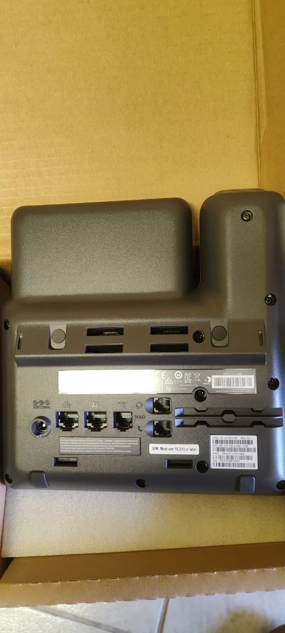 Cisco IP Phone CP-7821-K9 Charcoal,Black - Foto 4