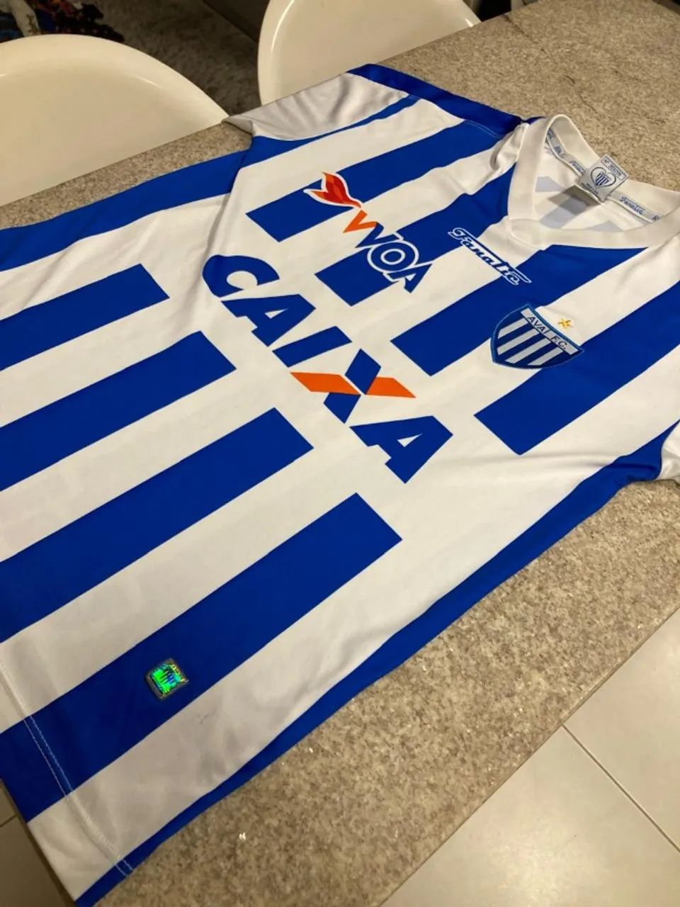 Camisa Avaí I 2013 - Tamanho P - Foto 3