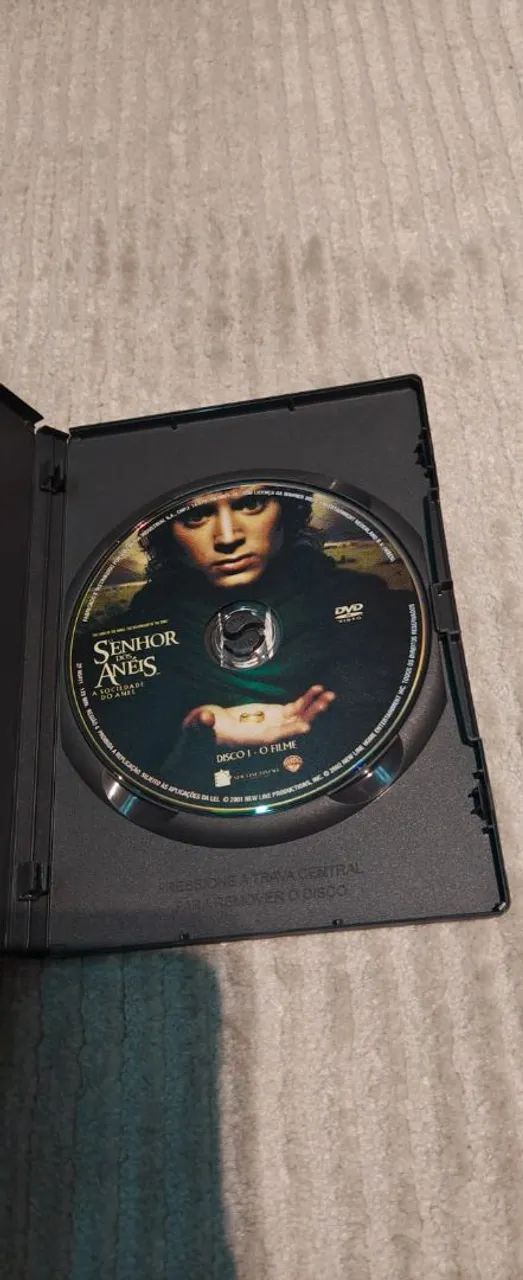 Trilogia DVD Senhor dos Anéis  - Foto 4