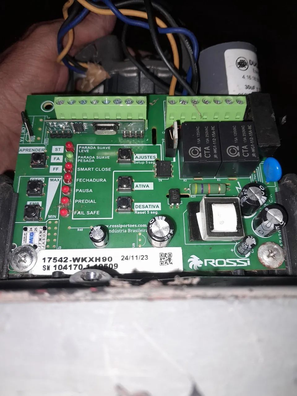 Motor de portão rossi