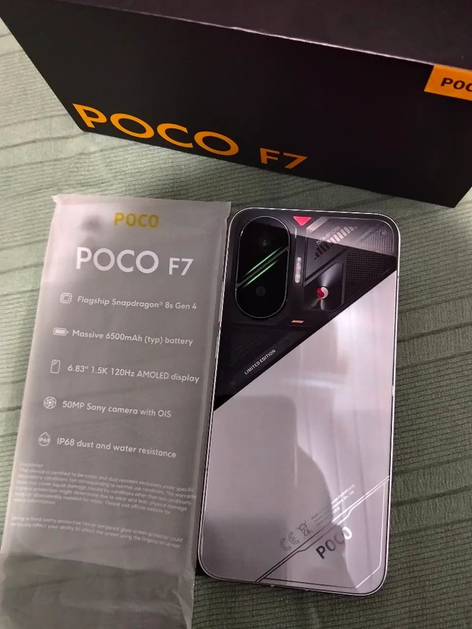 Celular Xiaomi Poco f7 xiaomi 12ram + 512 interna