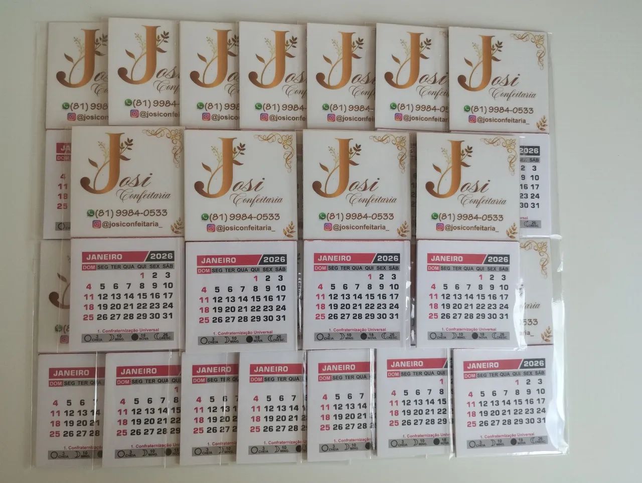 Calendário de geladeira  - Foto 5