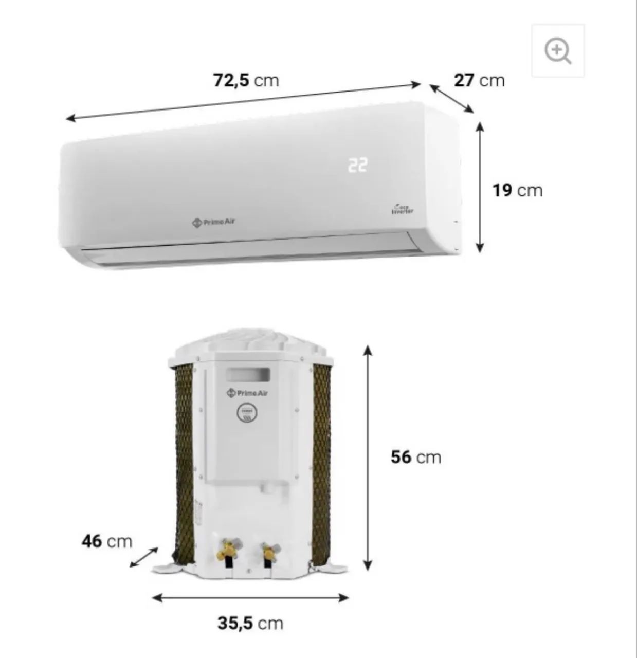 AR CONDICIONADO 9 MiL BTU SEMI-NOVO 