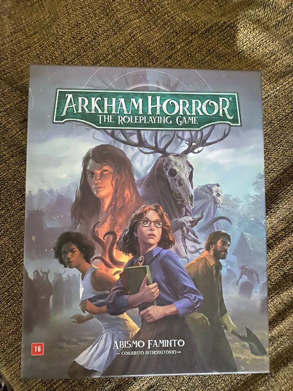 RPG Arkham Horror conjunto introdutório 
