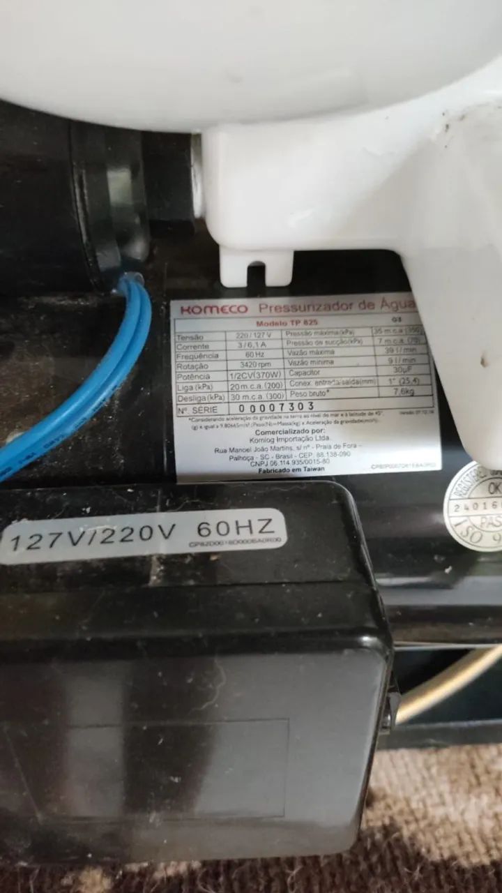 Pressurizador Komeco 825 G3 - Foto 2