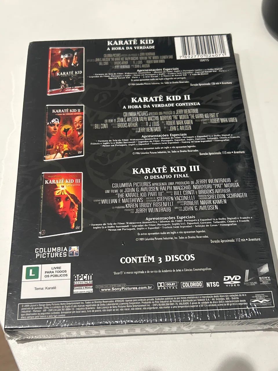 Dvd Trilogia Karatê Kid - Foto 2
