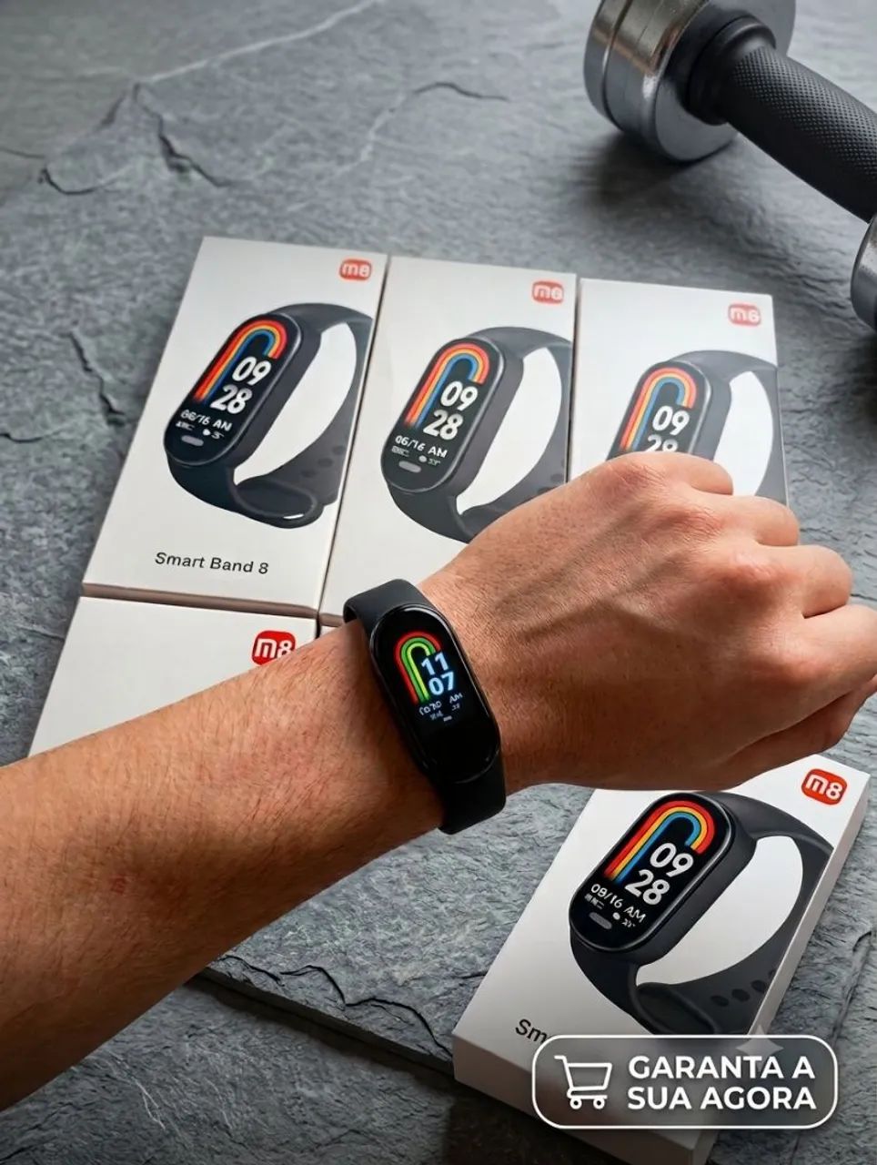 ? M8 Smart Band 8 - Nova | Fitness + Estilo - Foto 4