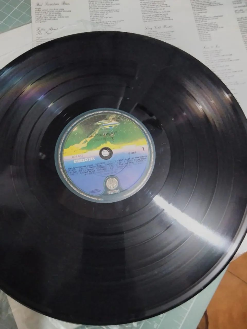 Disco de vinil - Cinderella - Long Cold Winter - Foto 4