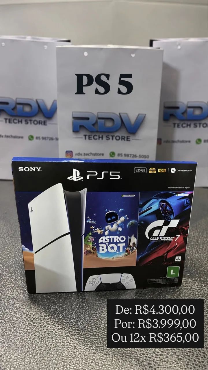 PlayStation 5 slim digital 825gb