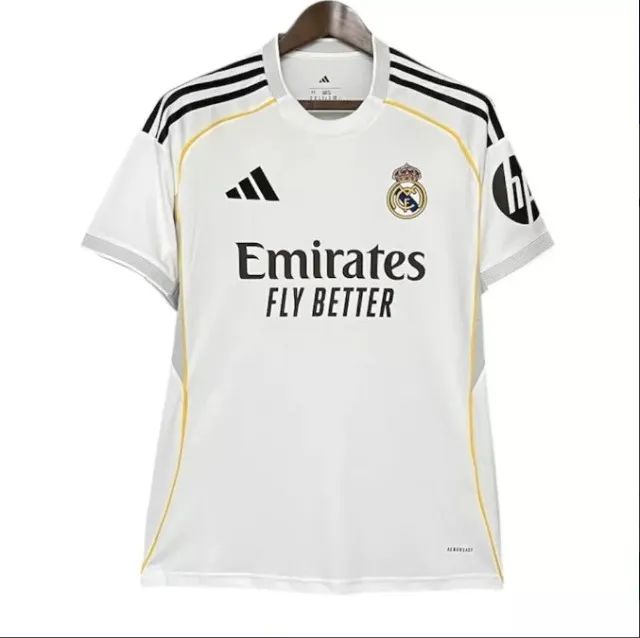 Camisa Real Madrid 25/26 Branca