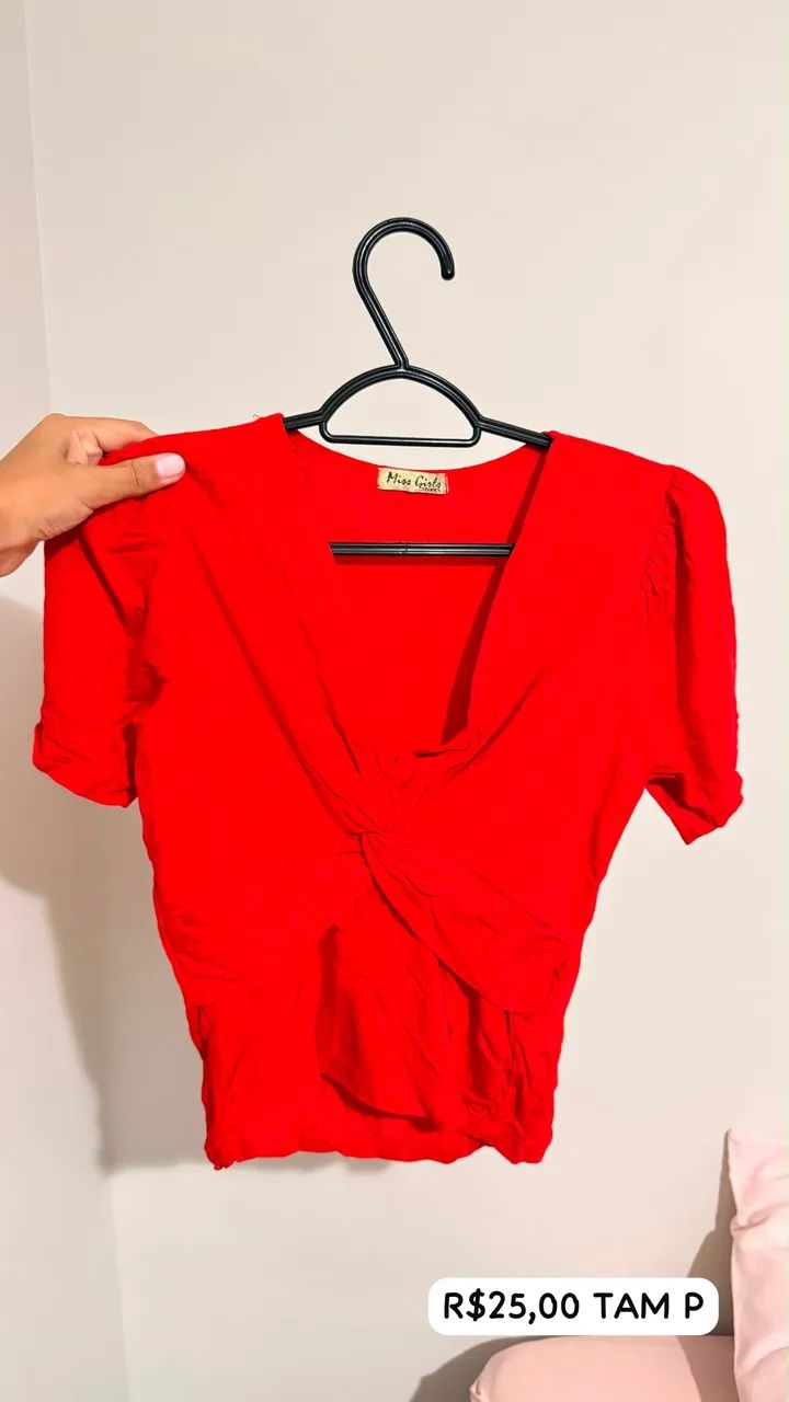 Blusa vermelha
