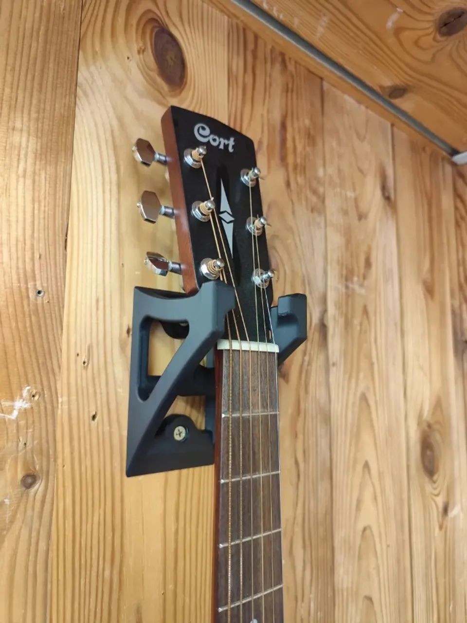 Suporte De Parede Para Guitarra E Violão - Foto 2
