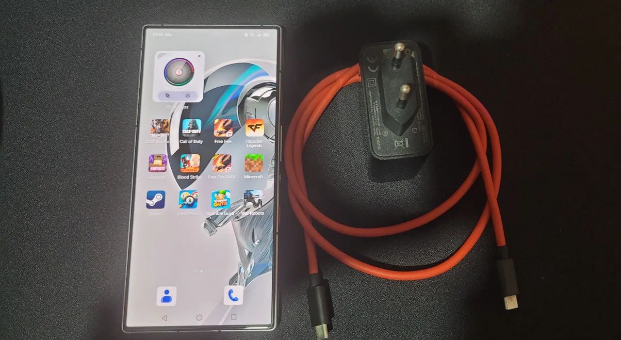 Celular Núbia Redmagic 9S pro 512gb 16gb ram - Foto 3