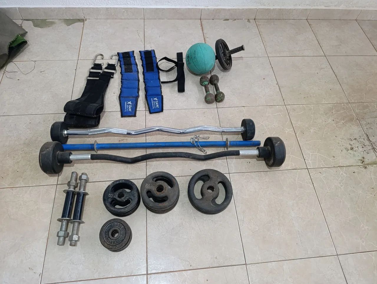 Kit pra treino em casa