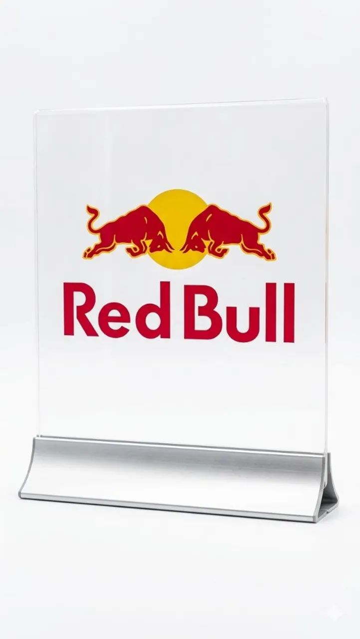 Luminoso Acrílico com Led Red Bull - Uma peça exclusiva para bares e residências NOVO