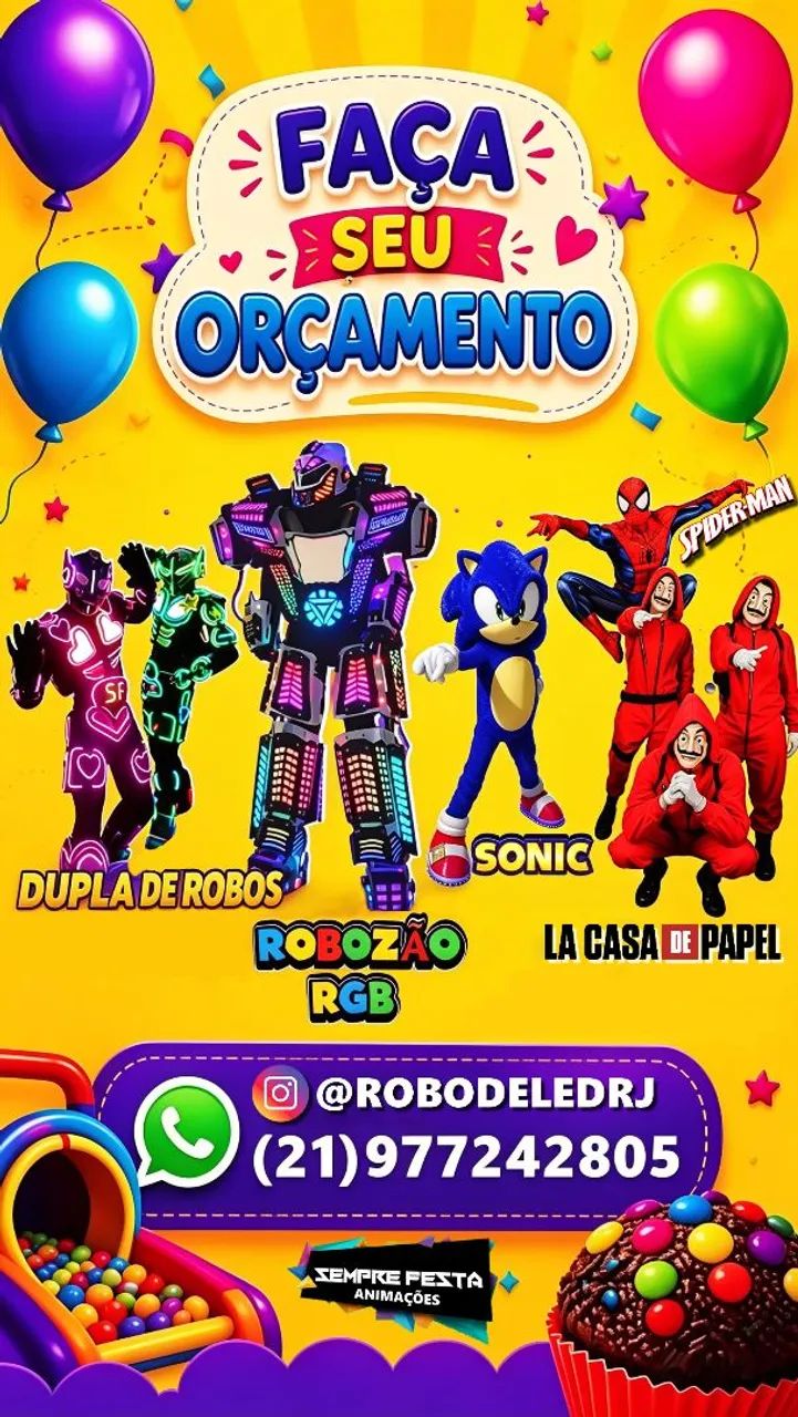 Animação de festa  - Foto 2