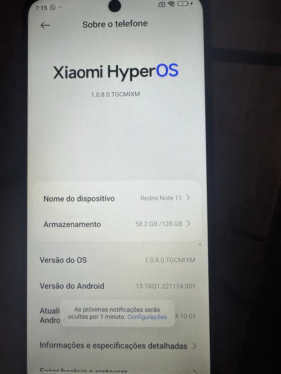 Redmi note 11 128gb