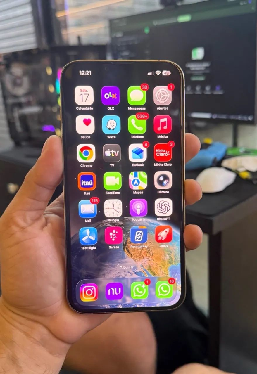 iPhone 13 Pro Max 128 Gold - Foto 2