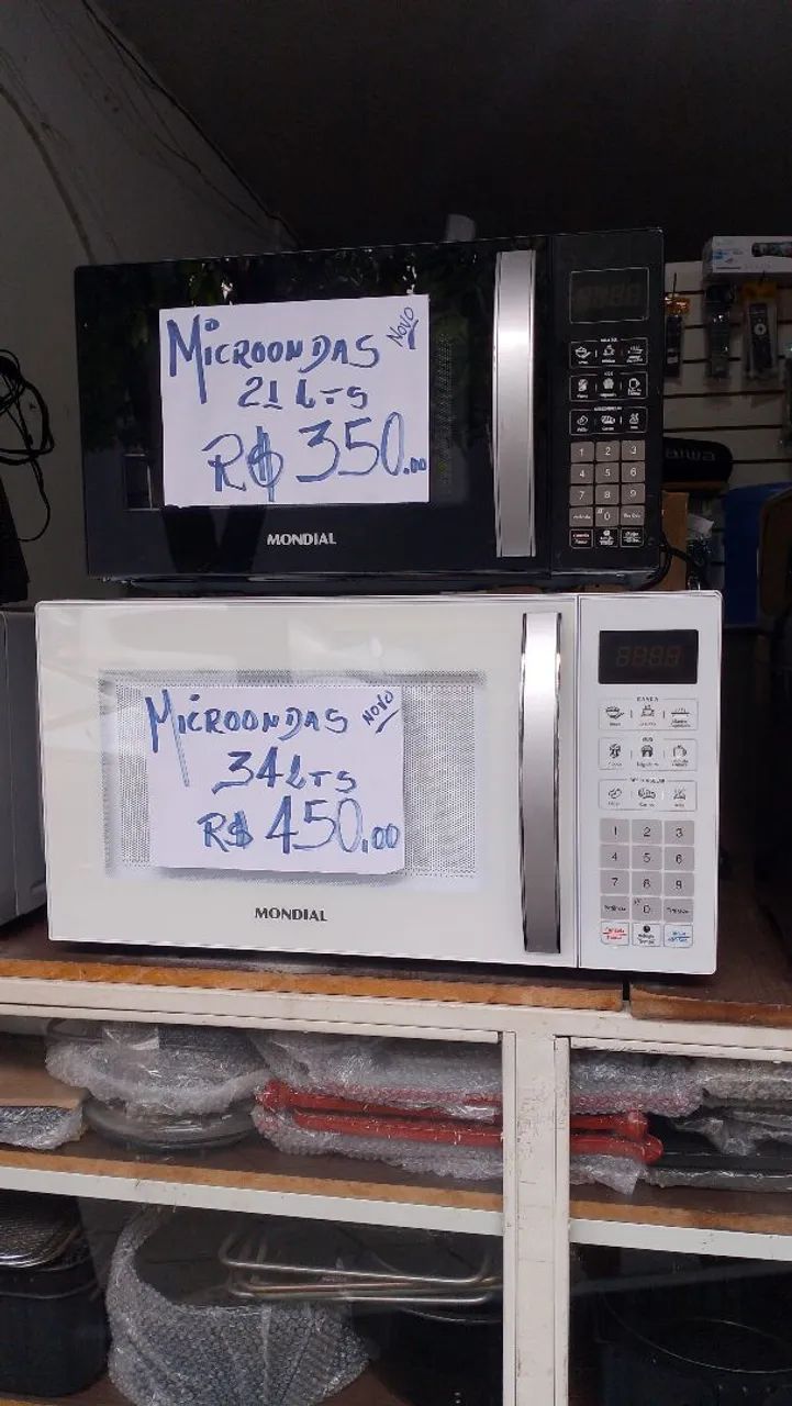 Microondas Branco 34 litros 