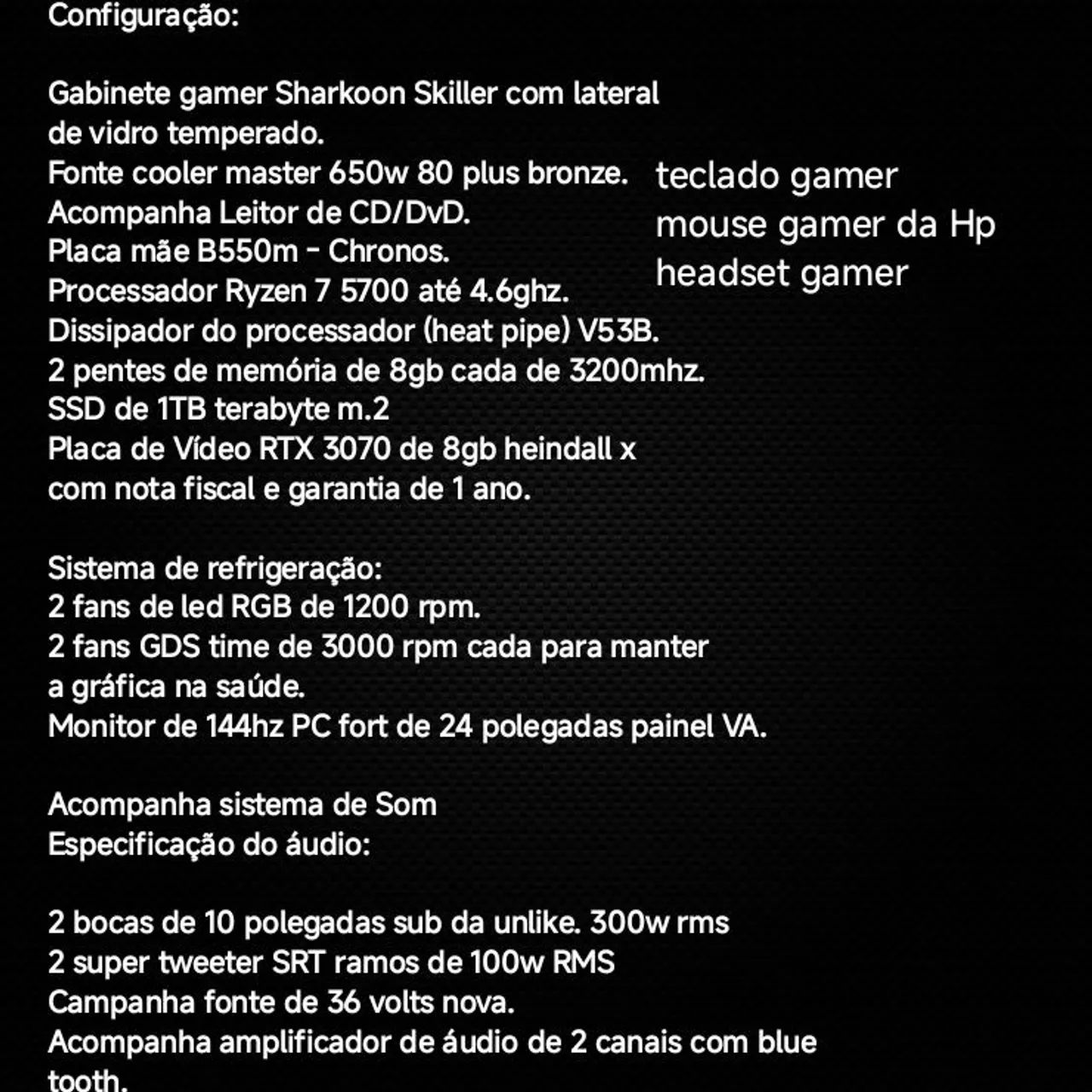 Pc gamer completo - Foto 5