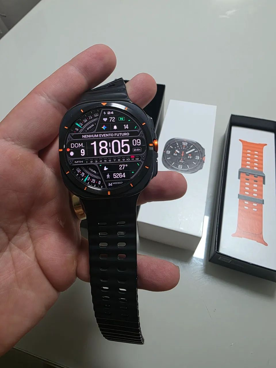 Samsung Galaxy Watch Ultra completo Nota Fiscal e Garantia - Foto 4
