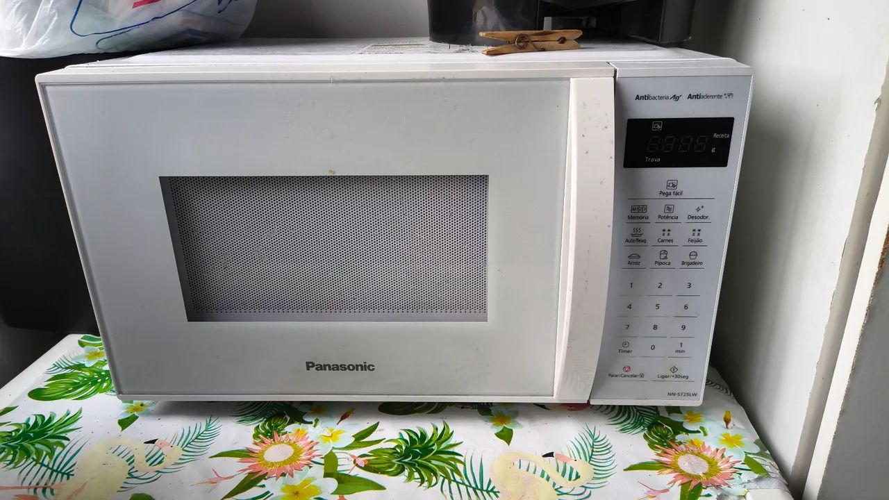 Microondas Panasonic não funciona