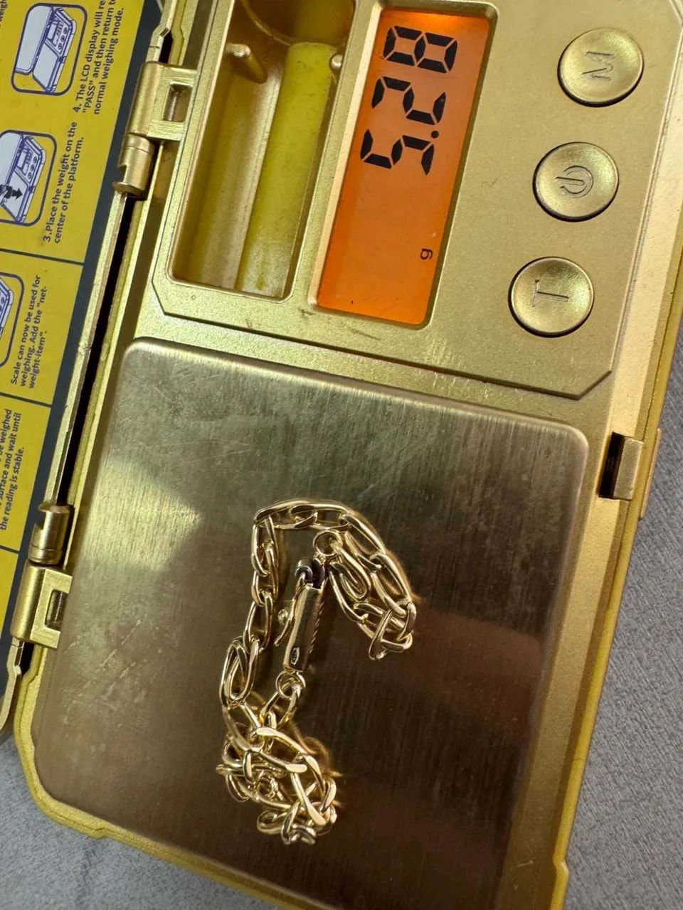 Correntes e Pulseiras de ouro 18k procedência garantia eterna - Foto 3