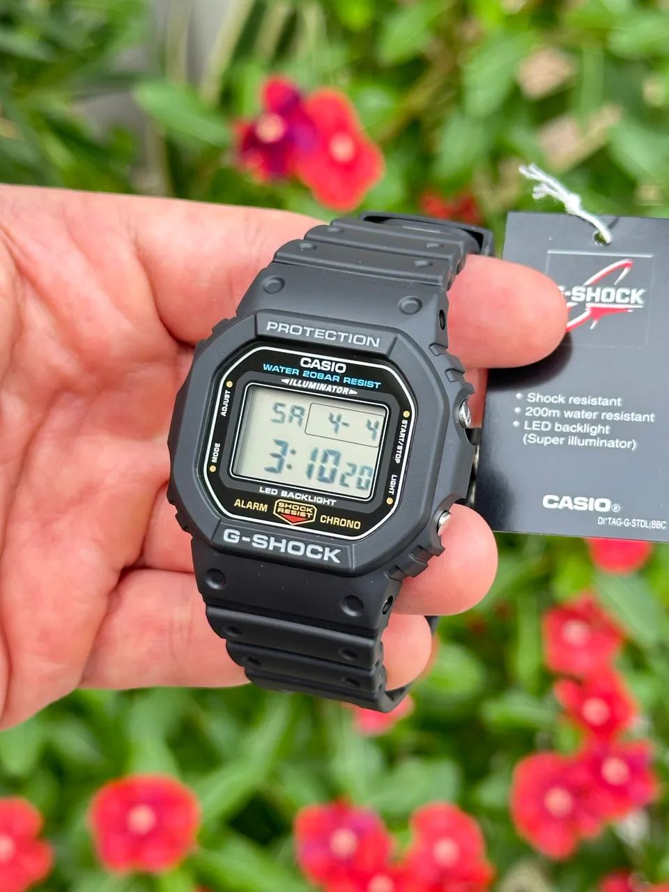 Relógio Casio DW-5600 G-Shock novo 42.8mm - Foto 2