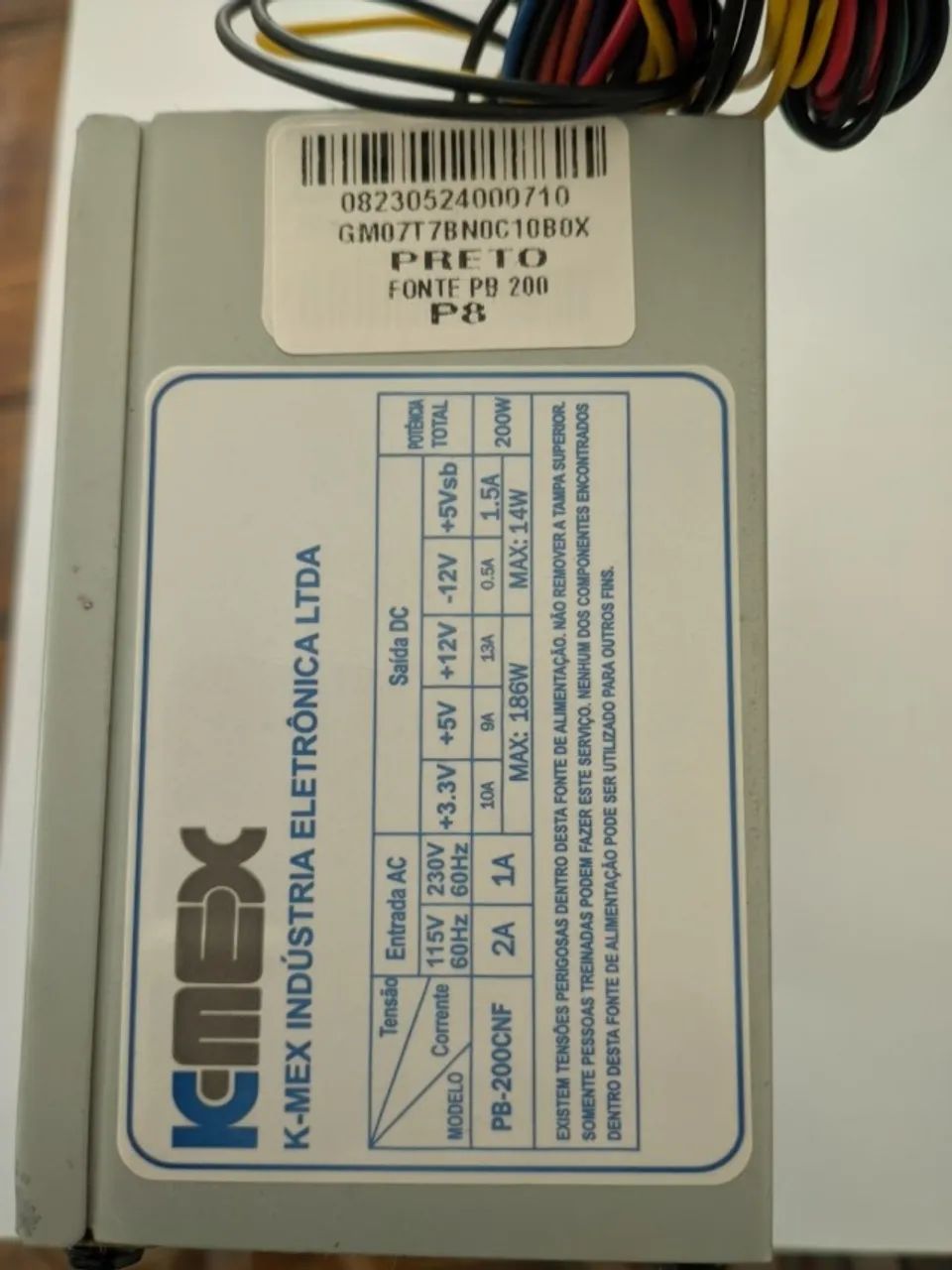 Mini Fonte kmex 200w - Foto 4
