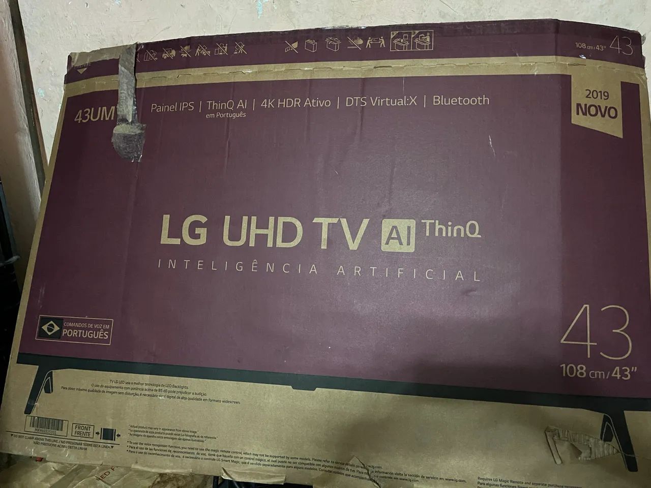 TV LG Smart 43 4K com Alexa e Google Play - Foto 2
