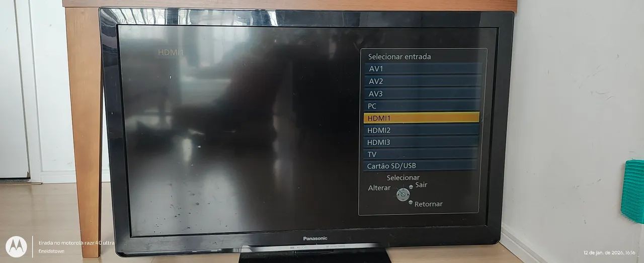 Para ver os jogos da Copa em tela grande -TV 42" Panasonic Vieira ( NÃO É SMARTV) - Foto 5