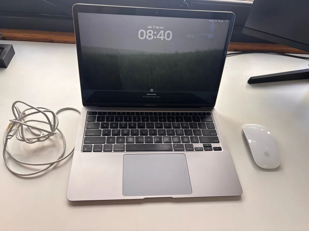MacBook Air M1 512GB 8GB Prata + Magic Mouse - Ótimo estado - Foto 2