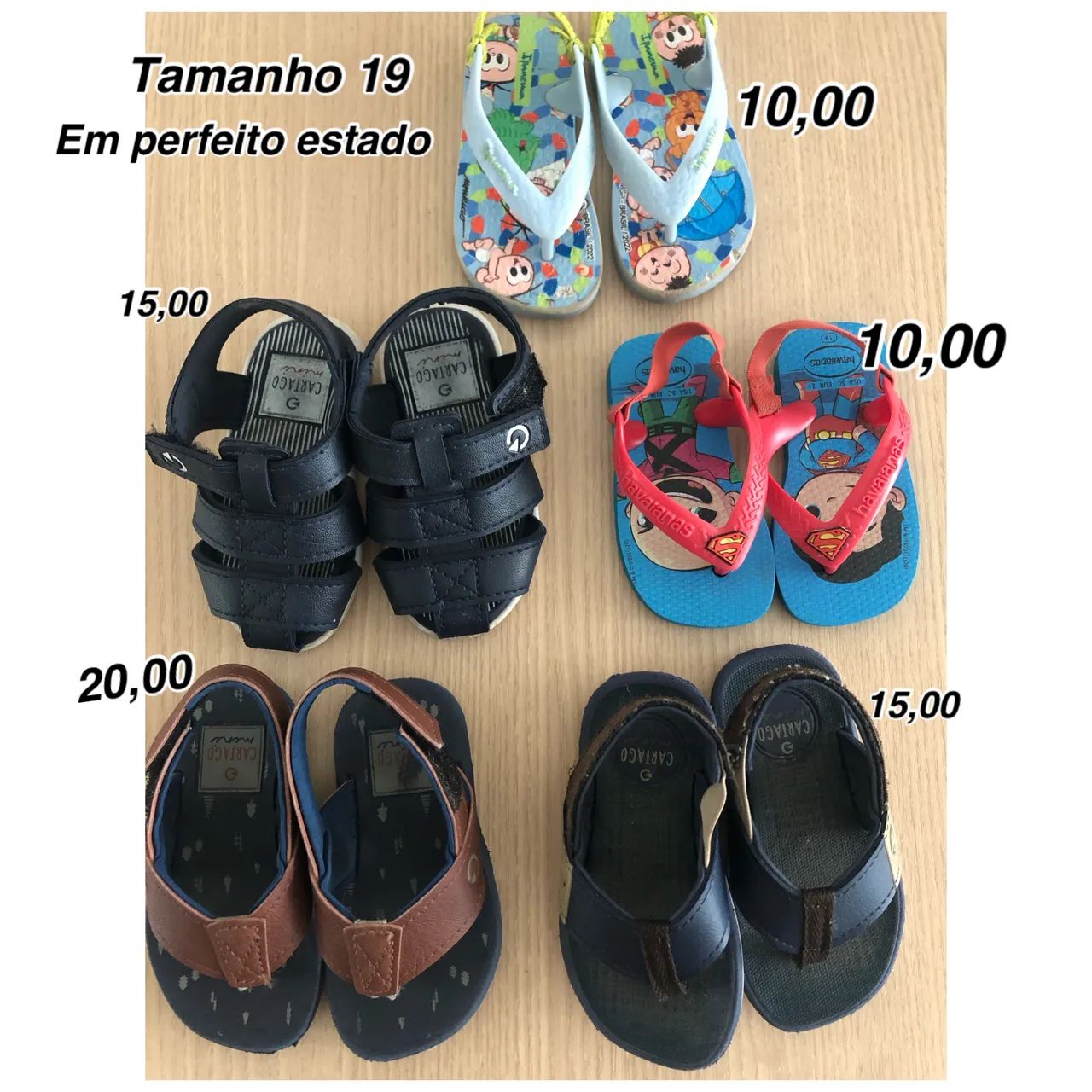 Sapatos infantis 