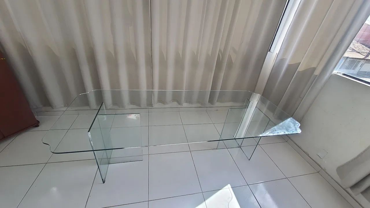 Vende-se mesa de vidro 8 lugares. - Foto 3