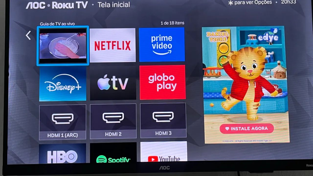 TV AOC ROKU 32p - Foto 3