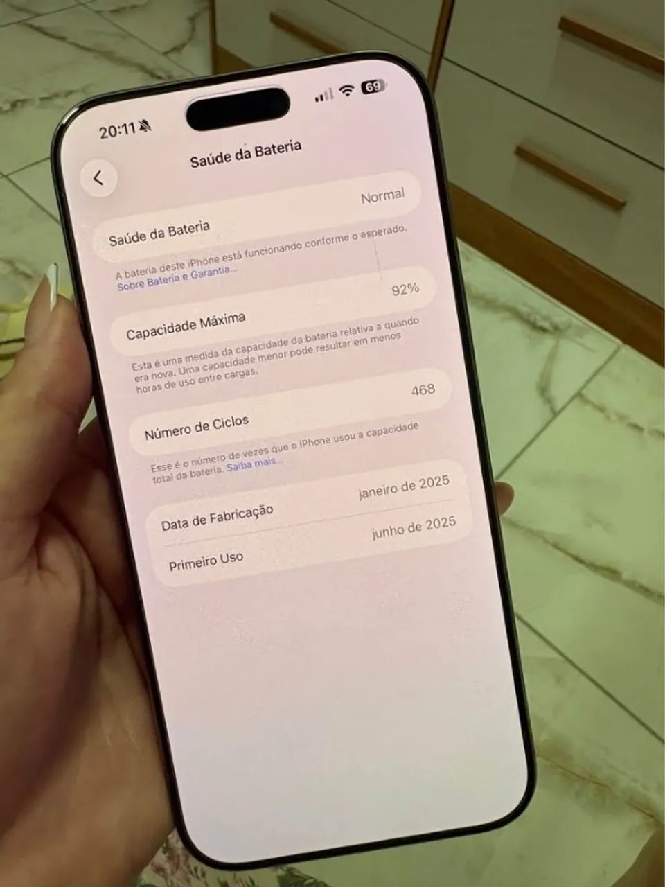 Iphone 16 Pro Max 256gb Seminovo - Foto 2