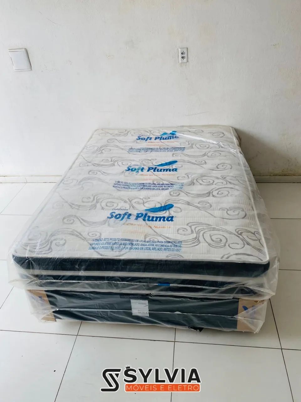 Cama box de casal com molas ensacadas  - Foto 4