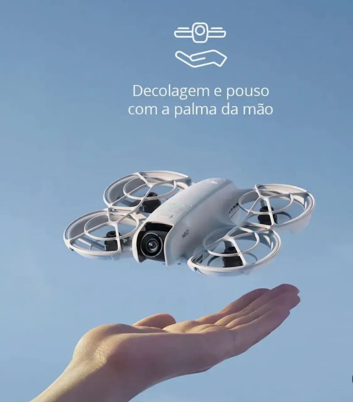 Drone DJI Neo Ultra Leve 4K - Foto 2