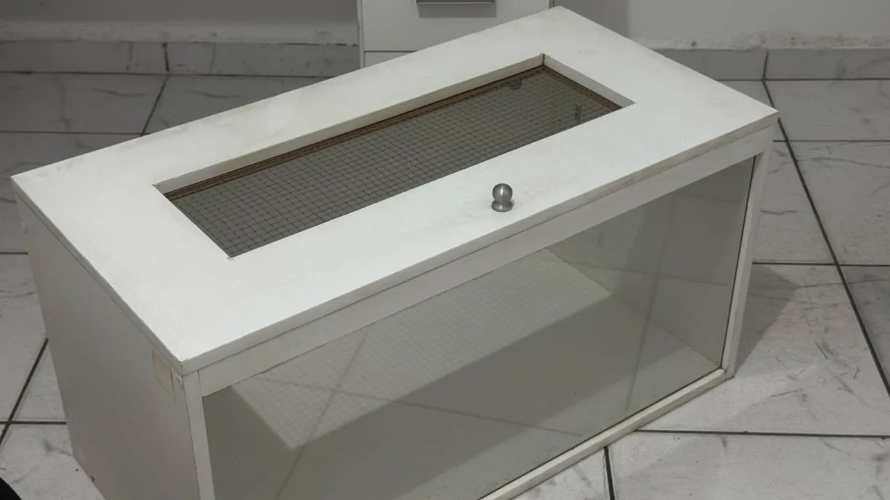 Terrário com pistão e ventilação superior + acessórios - Foto 4