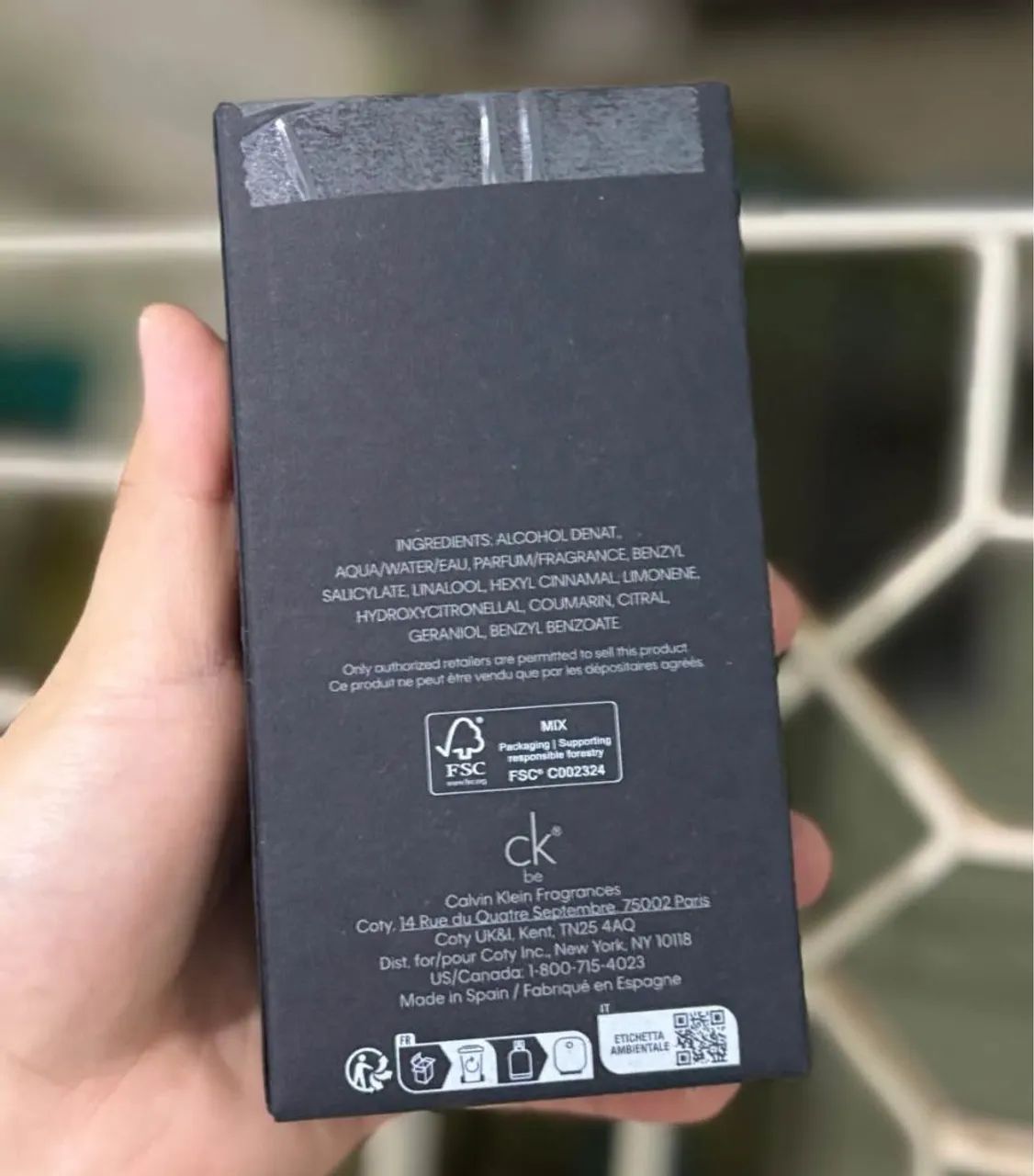 Calvin Klein BE perfume masculino original e lacrado  - Foto 3