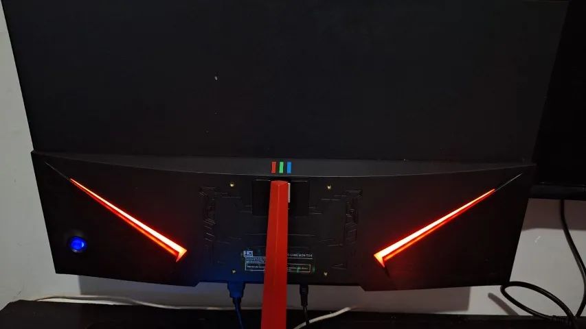 Monitor Gamer HQ 165hz 24 Polegadas Curvo com RGB. - Foto 3