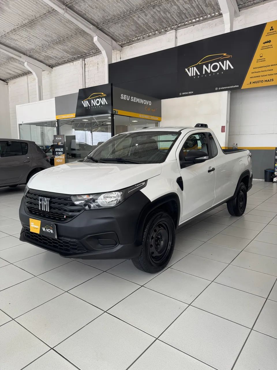Fiat Strada Endurance 1.3 Flex 8V CS 2024 - Foto 3