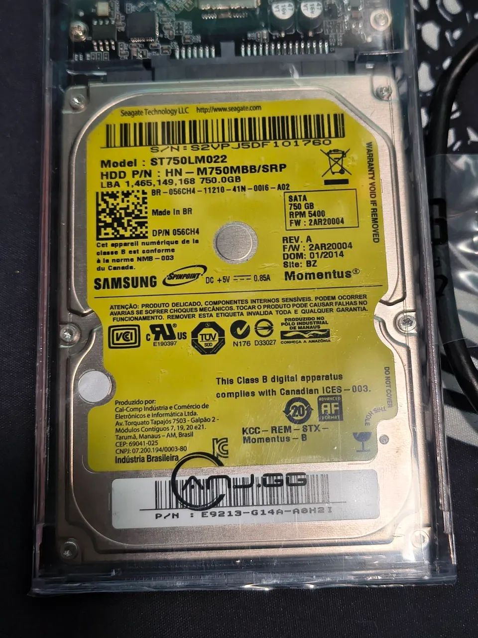 HD externo 750gb - Foto 2