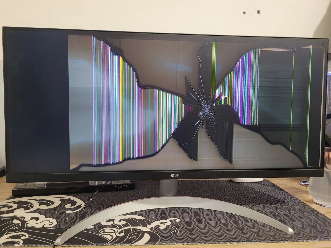 Monitor lg 29wq600b (display quebrado)