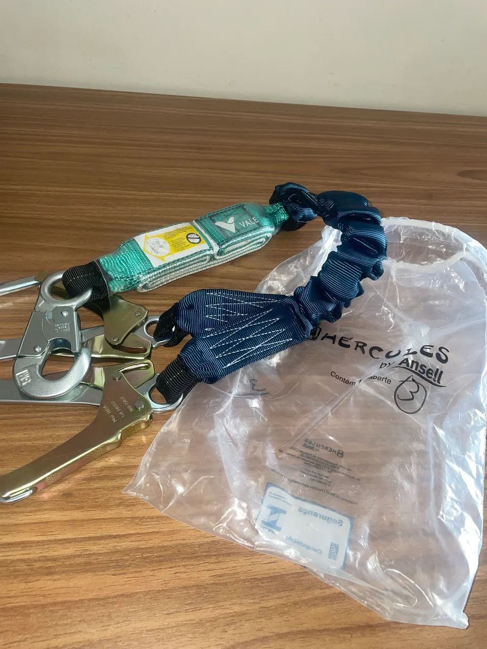 Kit cinto de segurança e Talabarte Y altura EPI proteção com CÁ  - Foto 3