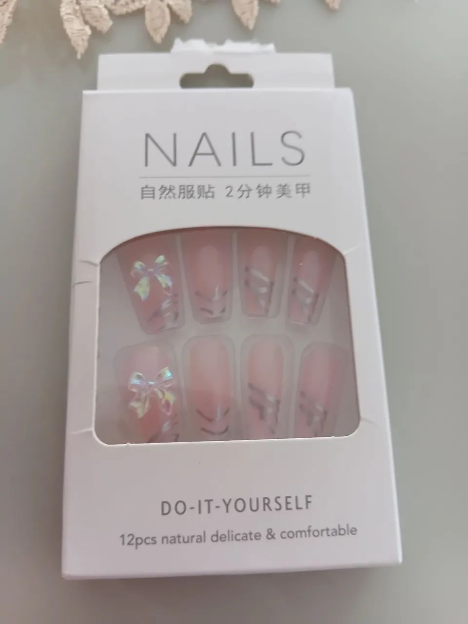 Unhas novas e feitas