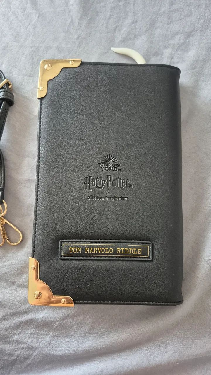bolsa carteira harry potter tom riddle imaginarium - Foto 3