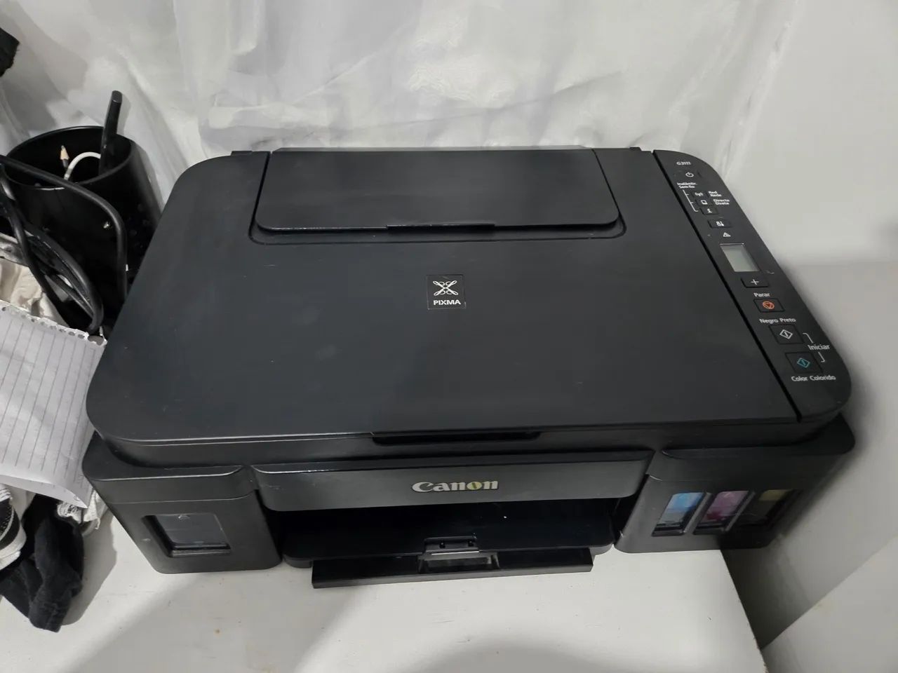 Impressora Canon com defeito.