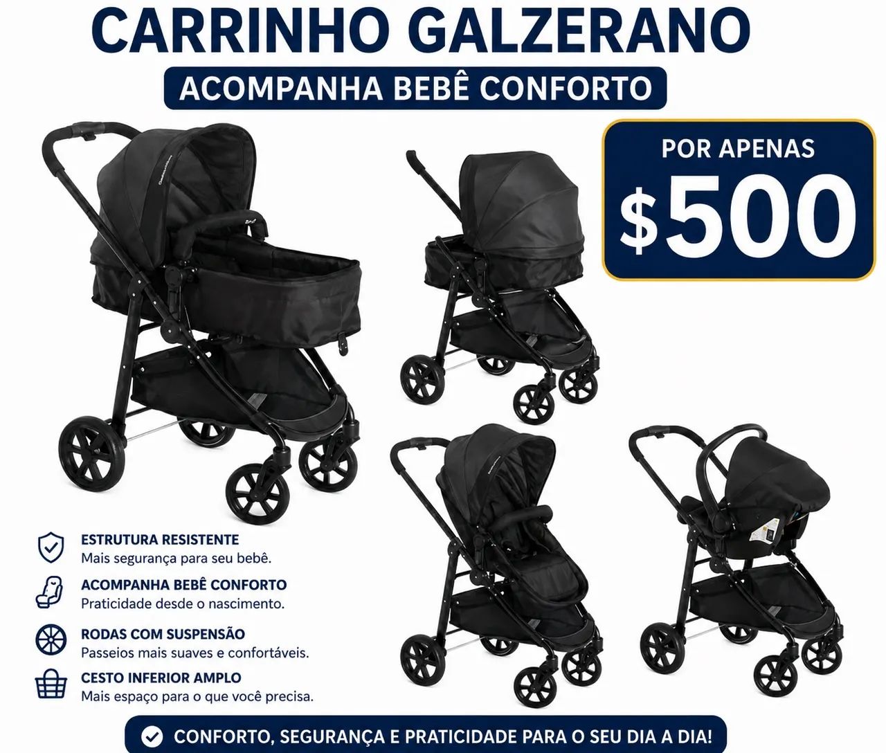 Carrinho de bebê 