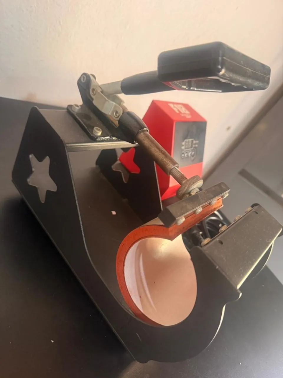 Prensa Térmica para personalização de Canecas Squeezes Copos Cilíndricas - Foto 5